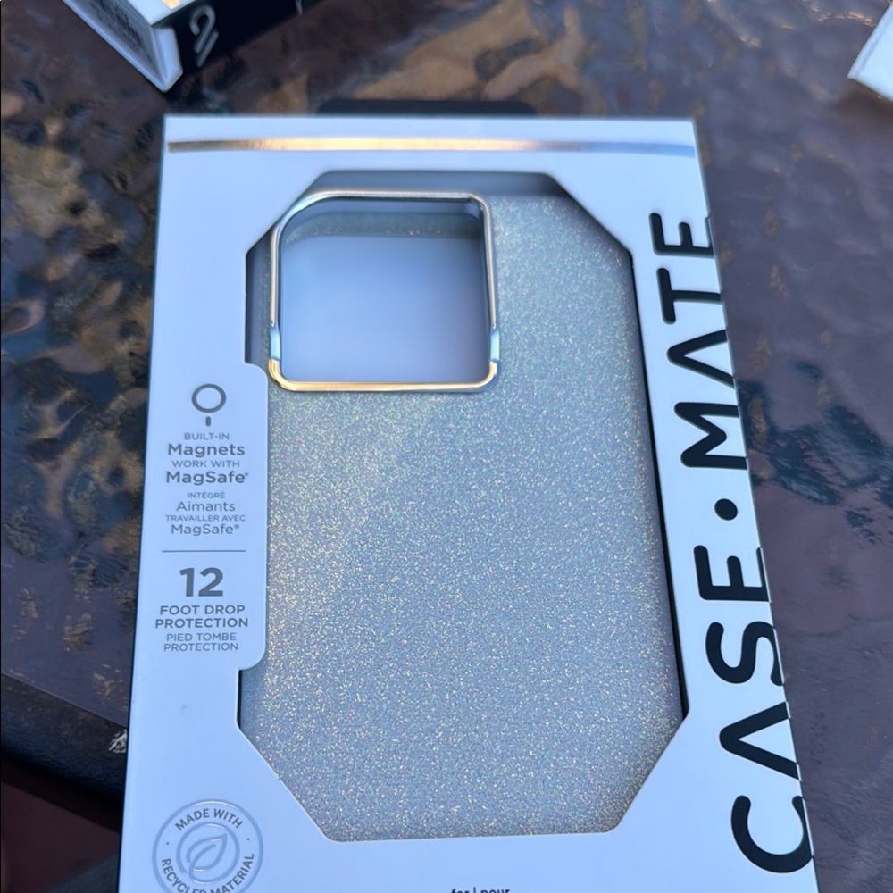 Case-Mate Silver Protective Phone Case
